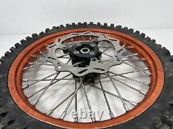 Front and Rear Wheel Set 2002-2008 Ktm 65 Sx 65sx