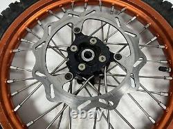 Front and Rear Wheel Set 2002-2008 Ktm 65 Sx 65sx