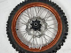 Front and Rear Wheel Set 2002-2008 Ktm 65 Sx 65sx