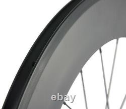 Full Carbon Fiber Wheels Mix 38/50/60/88mm Road Bike Clincher Wheelset 700C UD