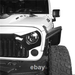 Full Set Front & Rear Wheel Fender Flares Guard For 2007-2018 Jeep Wrangler JK