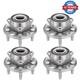Full Set Wheel Hub Bearing Front Rear For 2014-2016 Chevrolet Impala Buick Regal