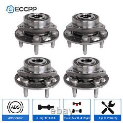 Full Set Wheel Hub Bearing Front Rear For 2014-2016 Chevrolet Impala Buick Regal