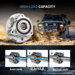 Full Set Wheel Hub Bearing Front Rear For 2014-2016 Chevrolet Impala Buick Regal