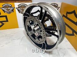 Genuine 09-24 Harley Touring Enforcer Wheel 16x5 Rear 19x3.5 Front OEM