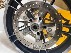 Genuine 09-24 Harley Touring Enforcer Wheel 16x5 Rear 19x3.5 Front OEM