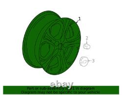 Genuine GM Front and Rear Wheel 42711718