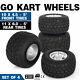 Go Kart Wheels Go Kart Rain Tires Set of 4 Front and Rear Durable 11x6.0-5