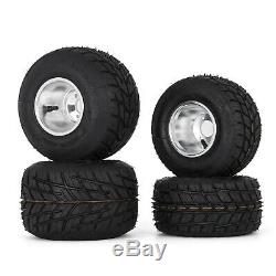 Go Kart Wheels Go Kart Rain Tires Set of 4 Front and Rear Durable 11x6.0-5