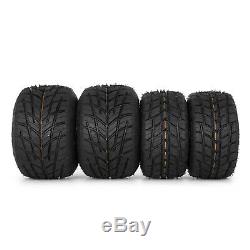 Go Kart Wheels Go Kart Rain Tires Set of 4 Front and Rear Durable 11x6.0-5