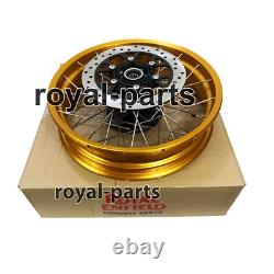 Gold Tubeless Spoked Wheels Fit For Royal Enfield Himalayan 450