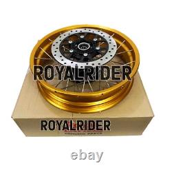 Gold Tubeless Spoked Wheels Fit For Royal Enfield Himalayan 450