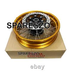 Gold Tubeless Spoked Wheels Fit For Royal Enfield Himalayan 450