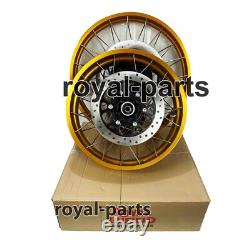 Gold Tubeless Spoked Wheels Fit For Royal Enfield Himalayan 450