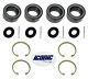 HD Front Rear Wheel Bearing Kits for Polaris Ranger 900 1000 XP Crew HST Diesel