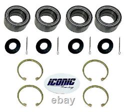 HD Front Rear Wheel Bearing Kits for Polaris Ranger 900 1000 XP Crew HST Diesel