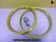 HONDA CB100N ALUMINIUM GOLD FRONT+ REAR WHEEL RIM SET SERIES7 nan4248