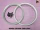 HONDA CR250R 1989-1994 FRONT+ REAR ALUMINIUM SILVER WHEEL RIM SET nan4318