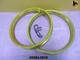HONDA ER70 ALUMINIUM GOLD FRONT+ REAR WHEEL RIM SET SERIES7 nan4056