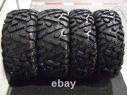 HONDA RANCHER 420i IRS 25 QUADKING ATV TIRE QB BLACK ATV WHEEL KIT IRSQB