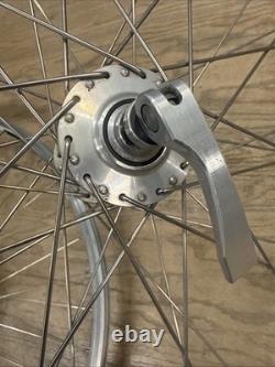 Hadley USA Tandem Wheelset 40H Mavic SUP T217 Rim 160mm with Araya Drum Brake
