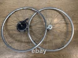Hadley USA Tandem Wheelset 40H Mavic SUP T217 Rim 160mm with Araya Drum Brake