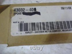 Harley Bt's Xl's Pack Of 50 Genuine Nos Plain Oem 43032-40 16 Spokes
