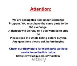 Harley Chrome Prodigy Wheels 19 F 18 R Street Glide Special Exchange Program