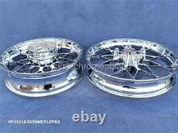 Harley Chrome Prodigy Wheels 19 F 18 R Street Glide Special Exchange Program