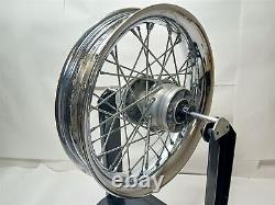 Harley-Davidson 05-08 Touring Front Rear Wheels 16x3 Smooth Profile 1 Bearings
