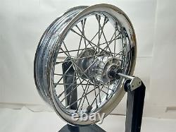 Harley-Davidson 05-08 Touring Front Rear Wheels 16x3 Smooth Profile 1 Bearings