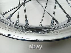 Harley-Davidson 05-08 Touring Front Rear Wheels 16x3 Smooth Profile 1 Bearings