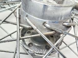 Harley-Davidson 05-08 Touring Front Rear Wheels 16x3 Smooth Profile 1 Bearings