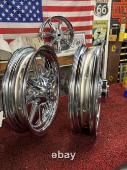 Harley-Davidson 08 -2017 Softail Heritage Wheels Front-Rear just 2 wheels