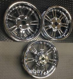 Harley Davidson FLHTCUTG Trike 2009-2022 Chrome Wheels Tri Glide Rims EXCHANGE