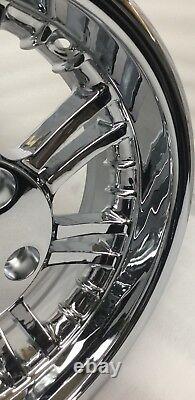 Harley Davidson FLHTCUTG Trike 2009-2022 Chrome Wheels Tri Glide Rims EXCHANGE