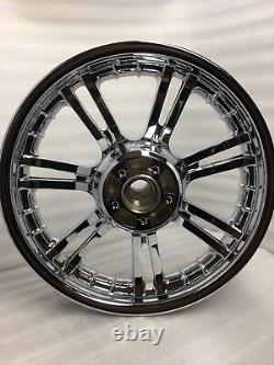 Harley Davidson FLHTCUTG Trike 2009-2022 Chrome Wheels Tri Glide Rims EXCHANGE