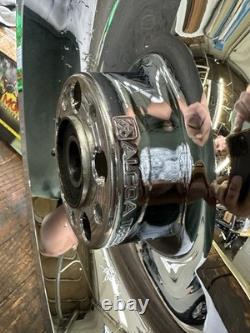 Harley Davidson Thunderstar 21 Chrome Front Wheel Rim With 17x6.00 Rear Wheel