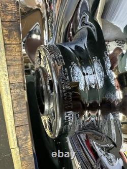 Harley Davidson Thunderstar 21 Chrome Front Wheel Rim With 17x6.00 Rear Wheel