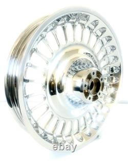 Harley Oem Touring Street Glide Knuckle Front Wheel And Rotors Chrome 2009-2020