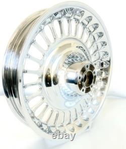 Harley Oem Touring Street Glide Knuckle Front Wheel And Rotors Chrome 2009-2020