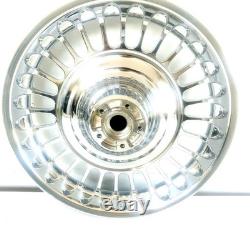 Harley Oem Touring Street Glide Knuckle Front Wheel And Rotors Chrome 2009-2020