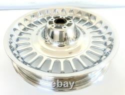 Harley Oem Touring Street Glide Knuckle Front Wheel And Rotors Chrome 2009-2020