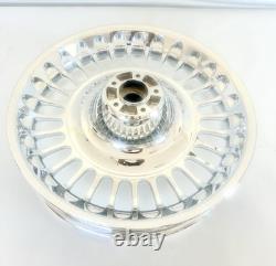 Harley Oem Touring Street Glide Knuckle Front Wheel And Rotors Chrome 2009-2020