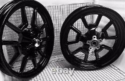 Harley Rims Dyna Low Rider Low Rider S Custom Gloss Black Oem Wheels Exchange