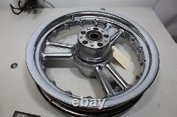 Harley Touring CVO 16x3 Detonator Wheel And Rotor Set Chrome Alcoa
