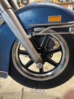 Harley lester Front And Rear16 X 3 mag 7 Spoke shovelhead FLH Chopper Wheels