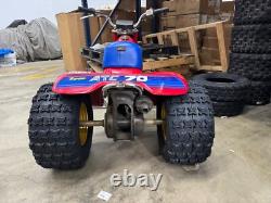 Honda ATC 70 DWT 18 Gold Aluminum Front and Rear Tires Rims Wheels Sunf XC A027