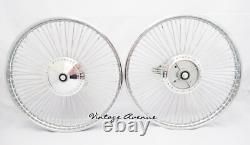 Honda C50 C65 C70 Front-rear Wheel Rim Brake Hub Spoke Kit F6c+r4c