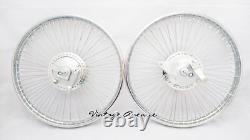 Honda C50 C65 C70 Front-rear Wheel Rim Brake Hub Spoke Kit F6c+r4c